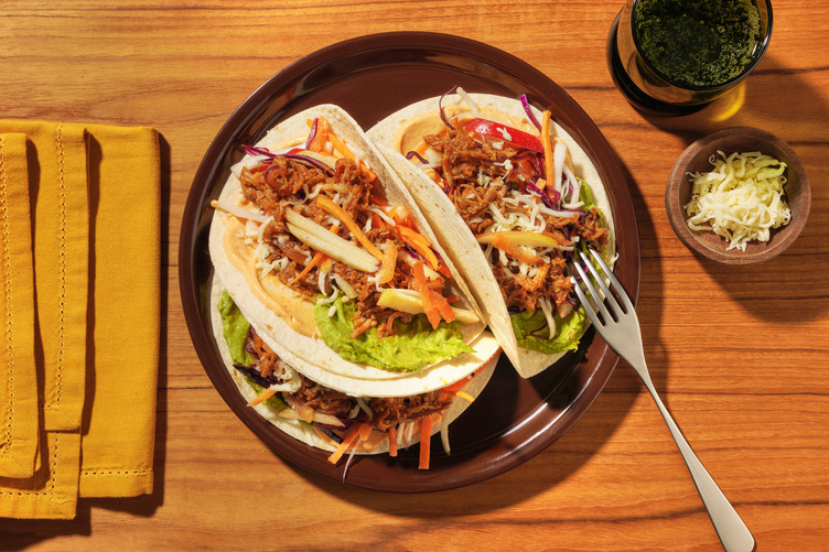 Easy Prep Beef & Mashed Avo Tacos