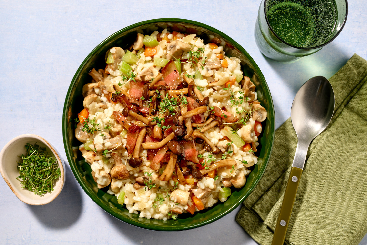 UMAMI SMAAKEXPLOSIE! Miso, guanciale en teriyaki beukenzwammen