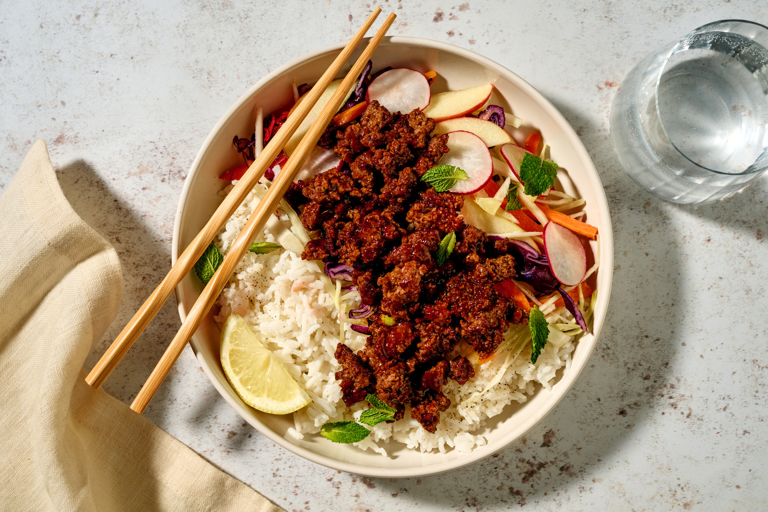 Thai Sweet Chilli & Ginger Lamb Larb