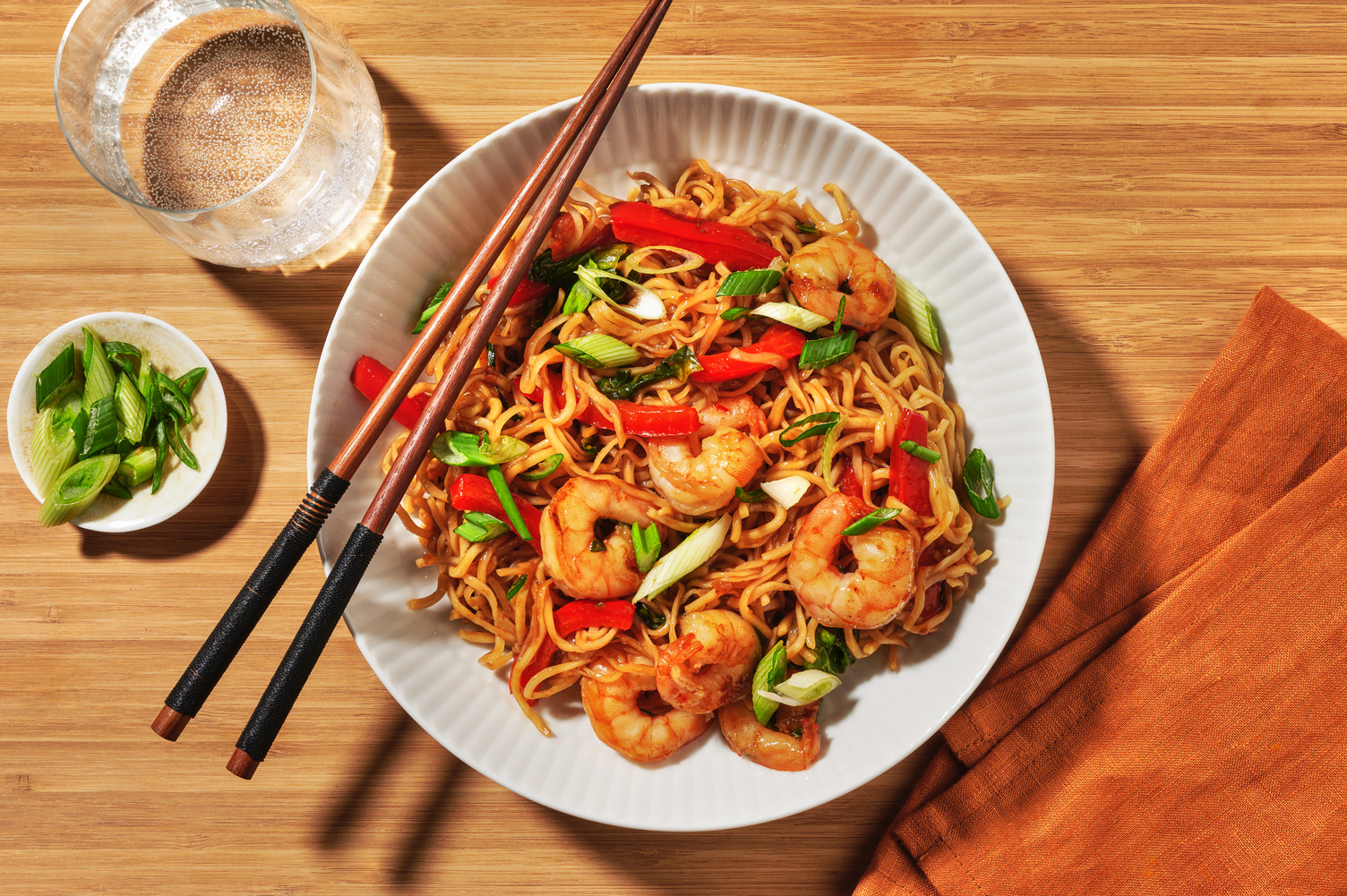 Double Prawn Singapore-Style Noodles & Veg Stir-Fry
