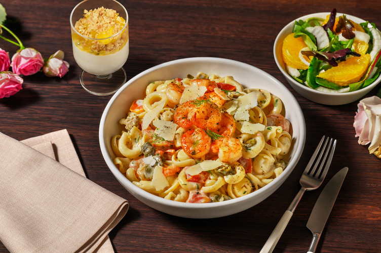 “Marry Me” Creamy Prawn Orecchiette for Dinner