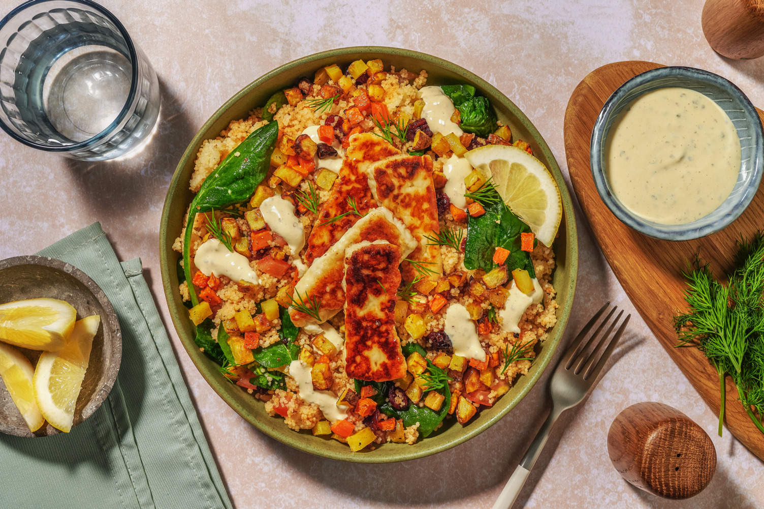 Glazed Salmon & Jewelled Moroccan Couscous