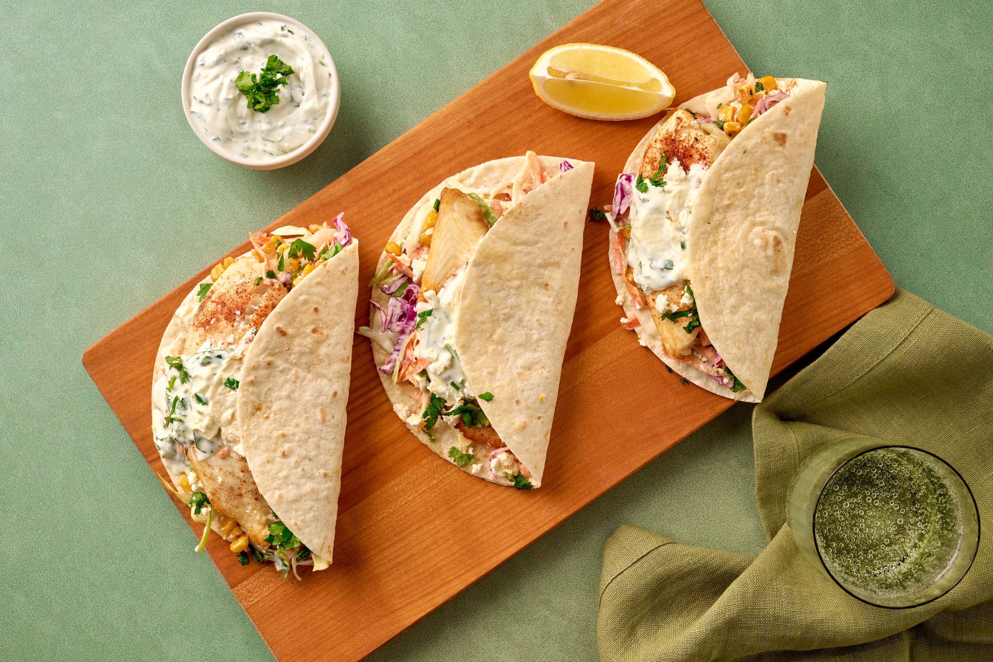 Tacos Baja au tilapia super rapides