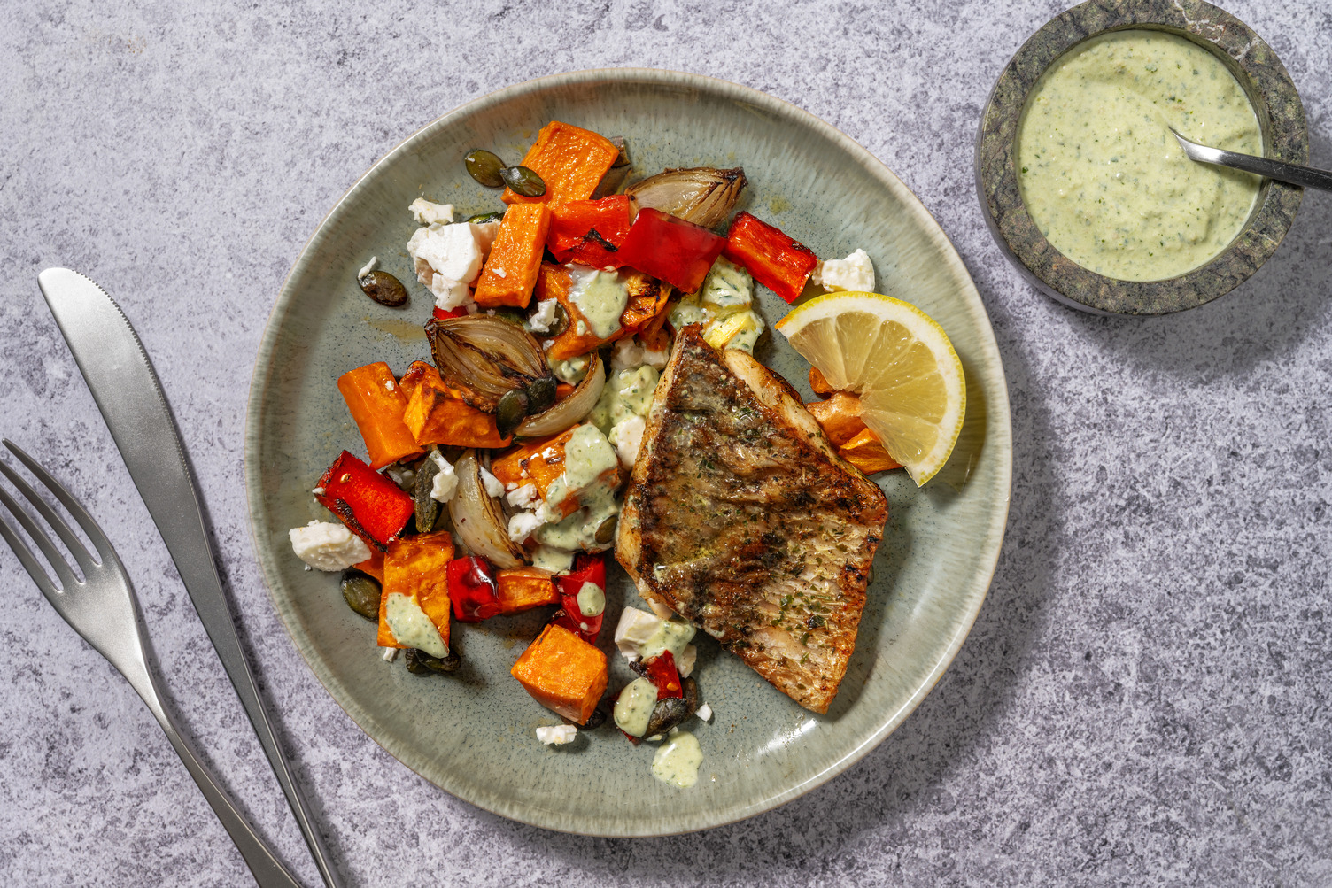 Pan-Fried Lemon & Herb Barramundi