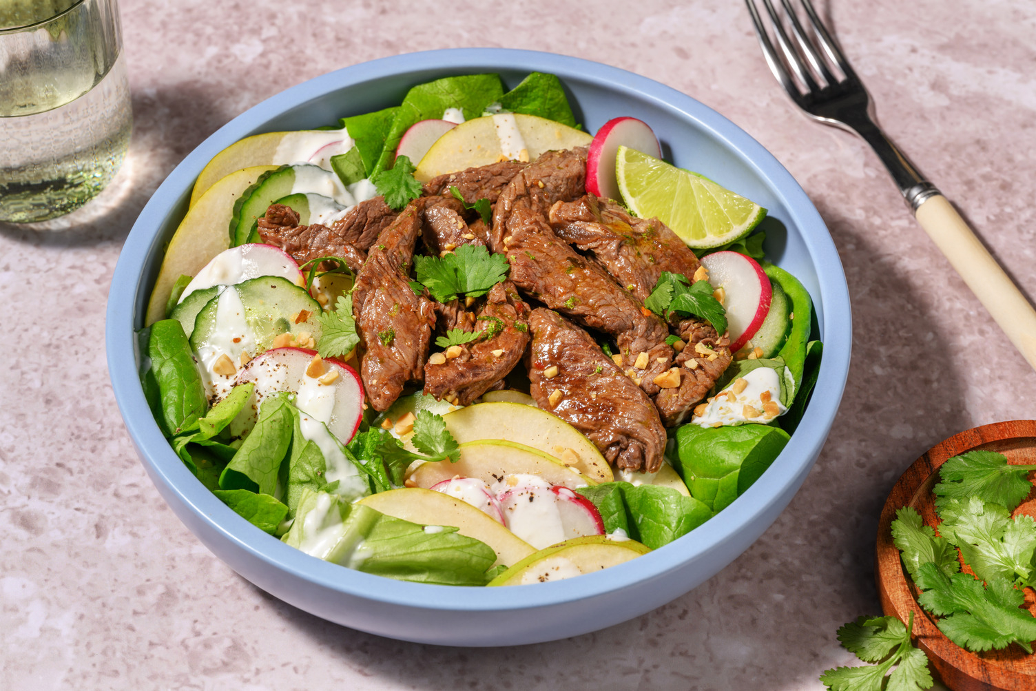 Thai-Style Sweet Chilli Chicken & Pear Salad