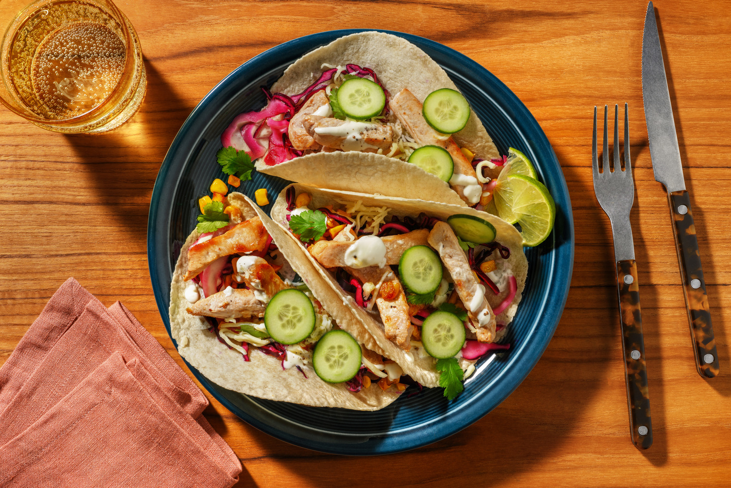 Speedy Mexican Fiesta Chicken & Avo Tacos