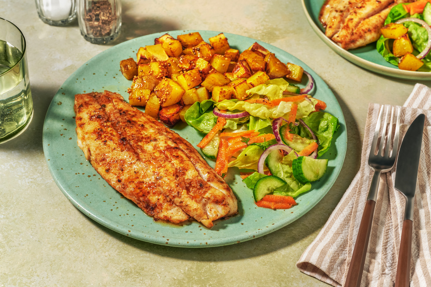 Sambal-Spiced Chicken & Seeded Potatoes