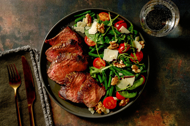 Date-Night Beef Steak & Italian Rocket Salad