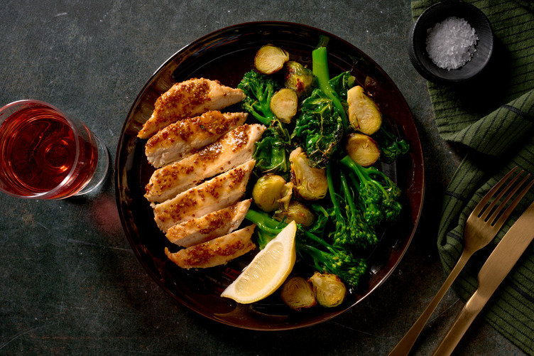 Gourmet Honey-Mustard Glazed Chicken