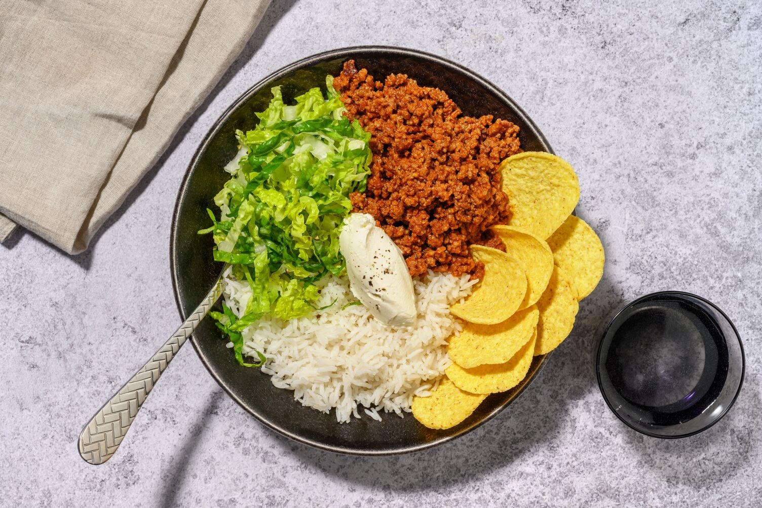 Speedy Tex-Mex Plant-Based Mince Burrito Bowl