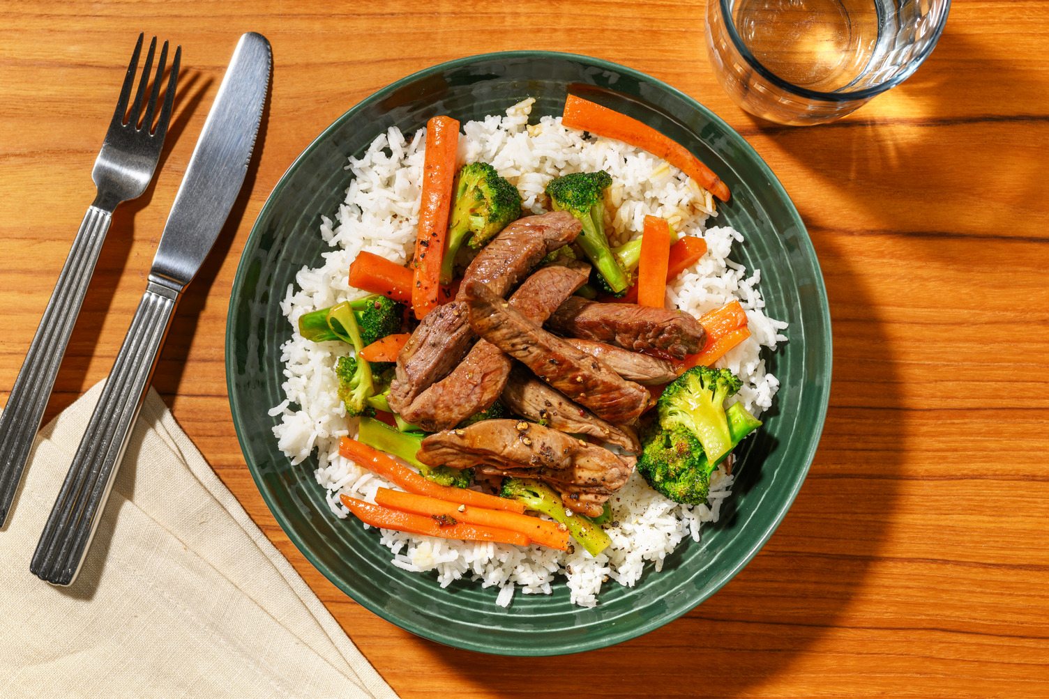 Teriyaki-Glazed Beef & Broccoli Stir-Fry