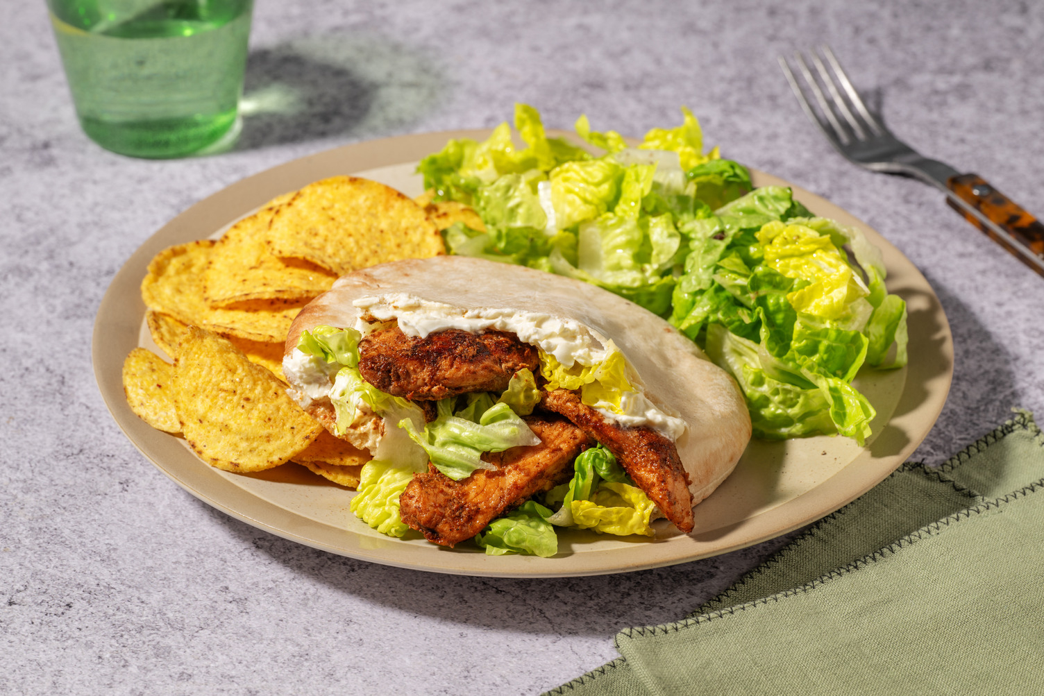 Tex-Mex Beef Pita Pockets