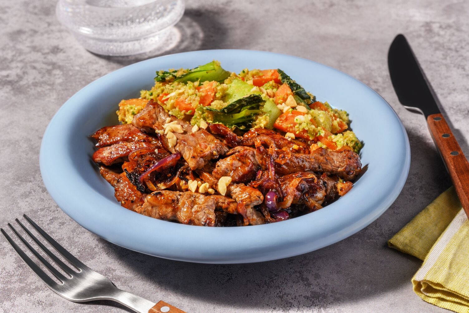 Fragrant Ginger-Pepper Chicken & Veg Stir-Fry