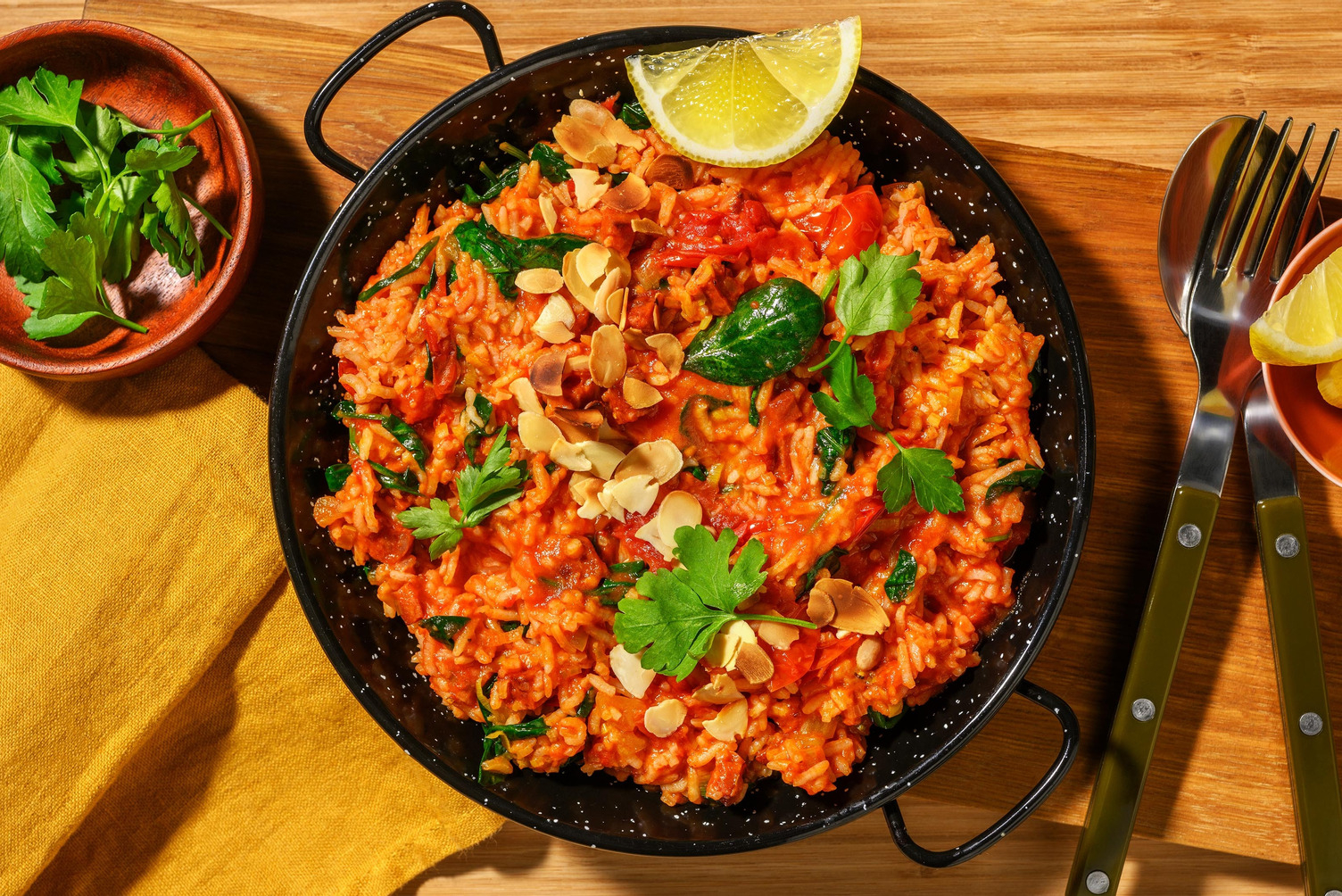 Double One-Pan Smokey Spanish Chorizo Rice
