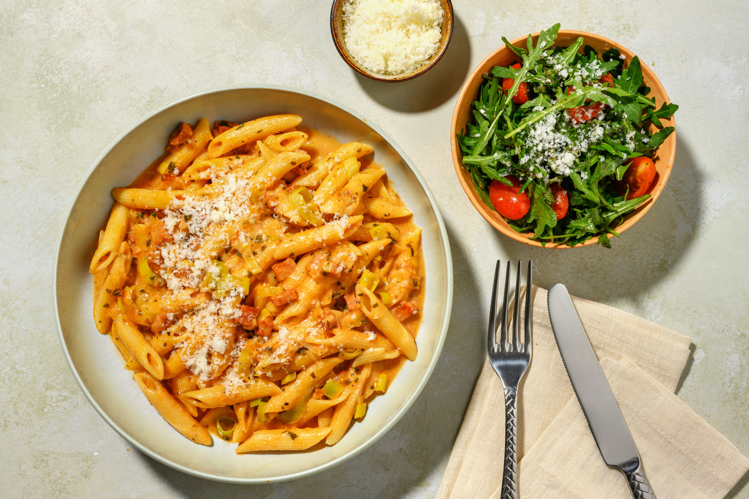 Creamy Chicken & Leek Fasta Pasta