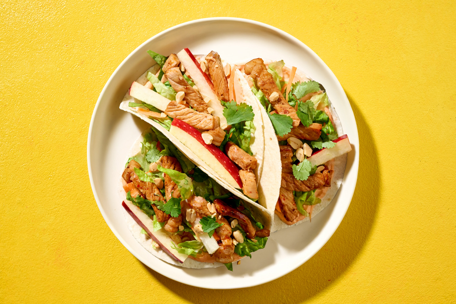 Express Garlic-Glazed Pork Tacos
