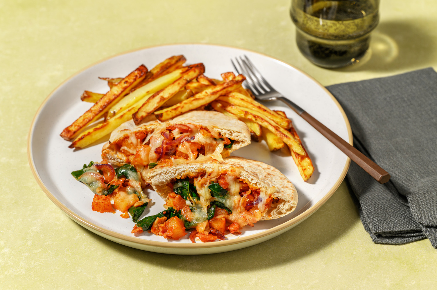 Loaded Halloumi & Pineapple Pizza Pockets