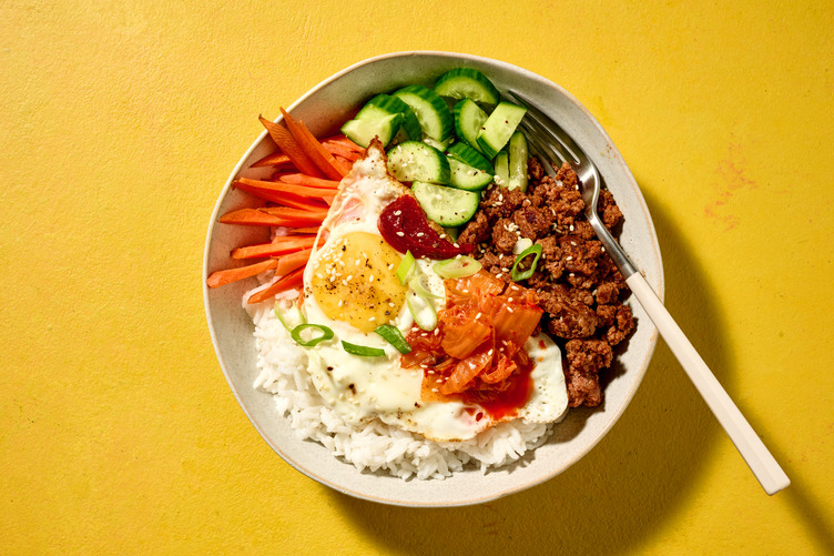 Express Sweet Soy Pork & Kimchi Bibimbap