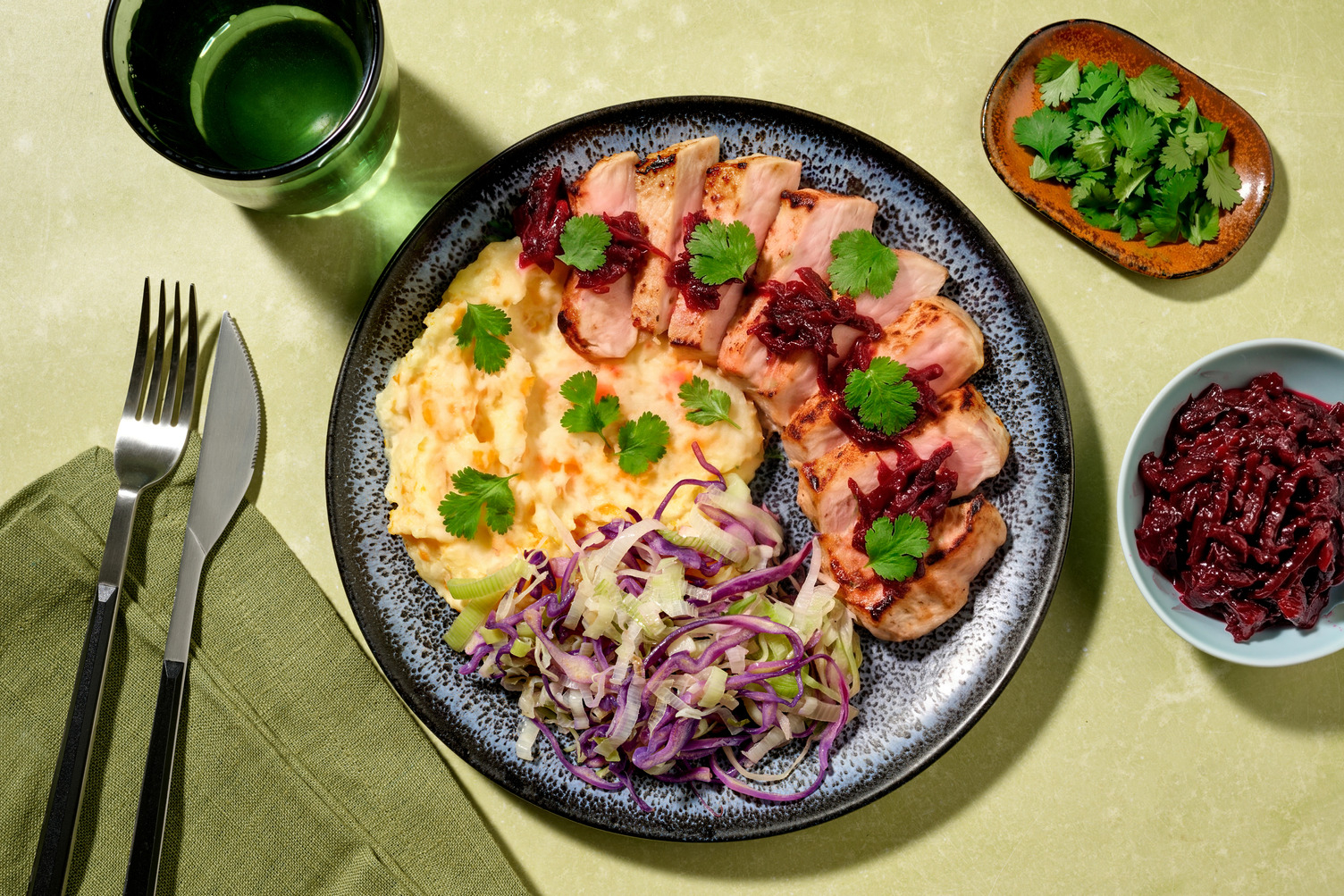 Spiced Salmon & Mixed Veggie Mash