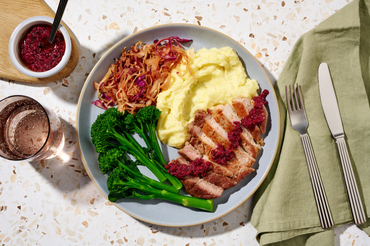Homestyle Salmon & Beetroot Relish