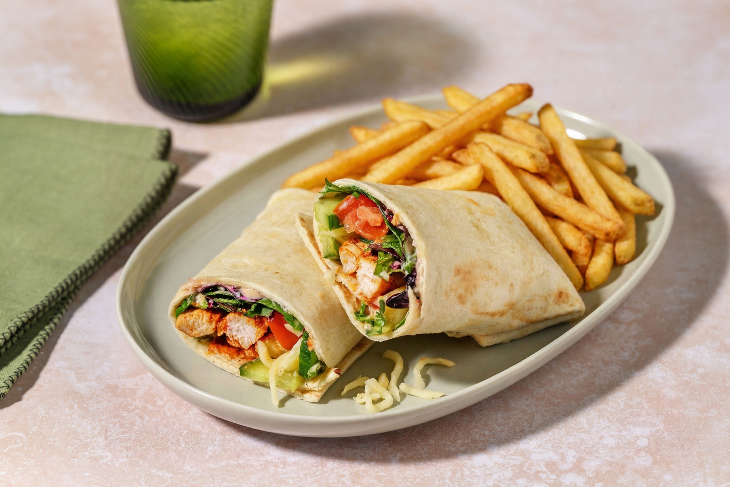 Easy As Peri-Peri Chicken & Prawn Cheddar Pitas