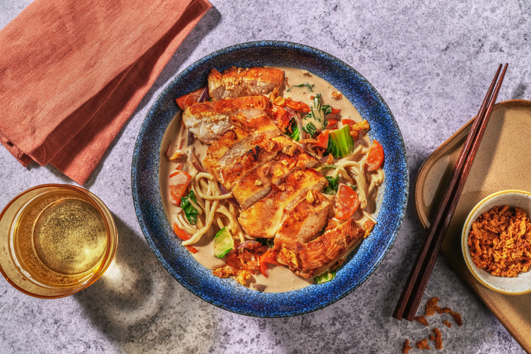 NZ Tofu Laksa Noodle Soup