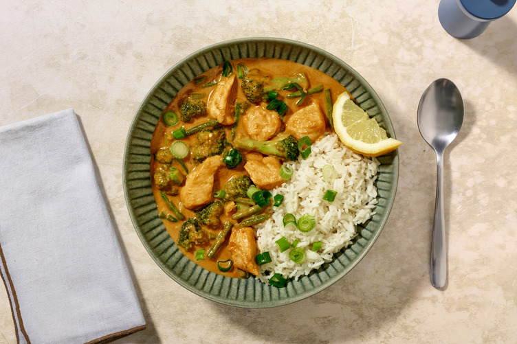 Thai Green Beef & Veggie Curry