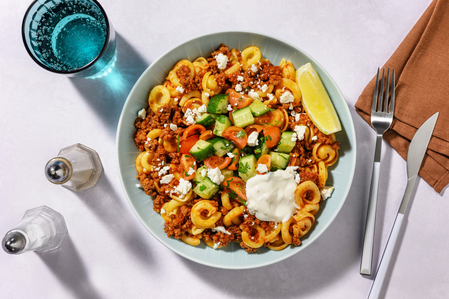 Trendy Double Turkish-Inspired Beef Orecchiette