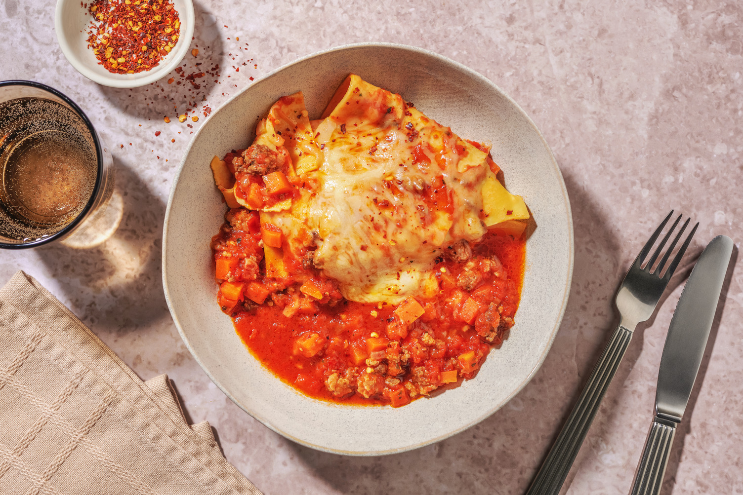 One-Pot Lamb ‘Lazy Girl’ Lasagne 