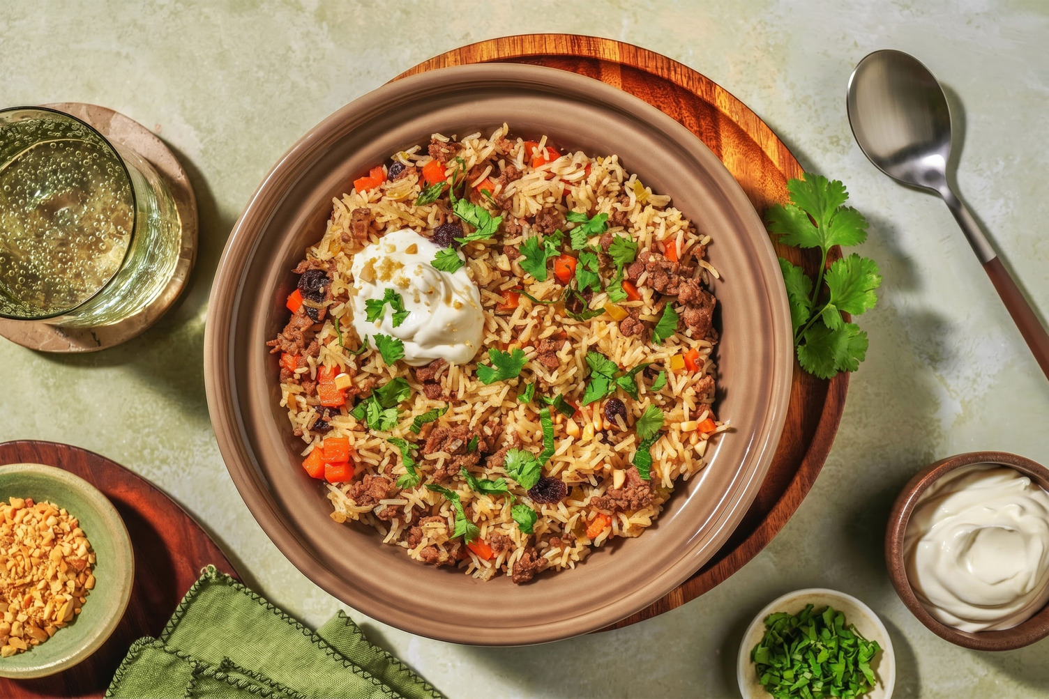 No Chop Double Lamb & Jewelled Veggie Biryani