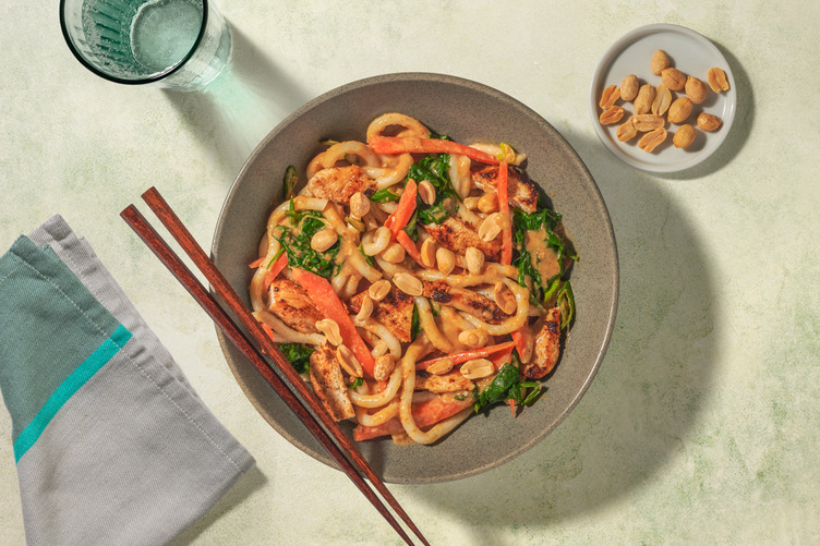 Express Beef & Peanut-Chilli Udon Noodles