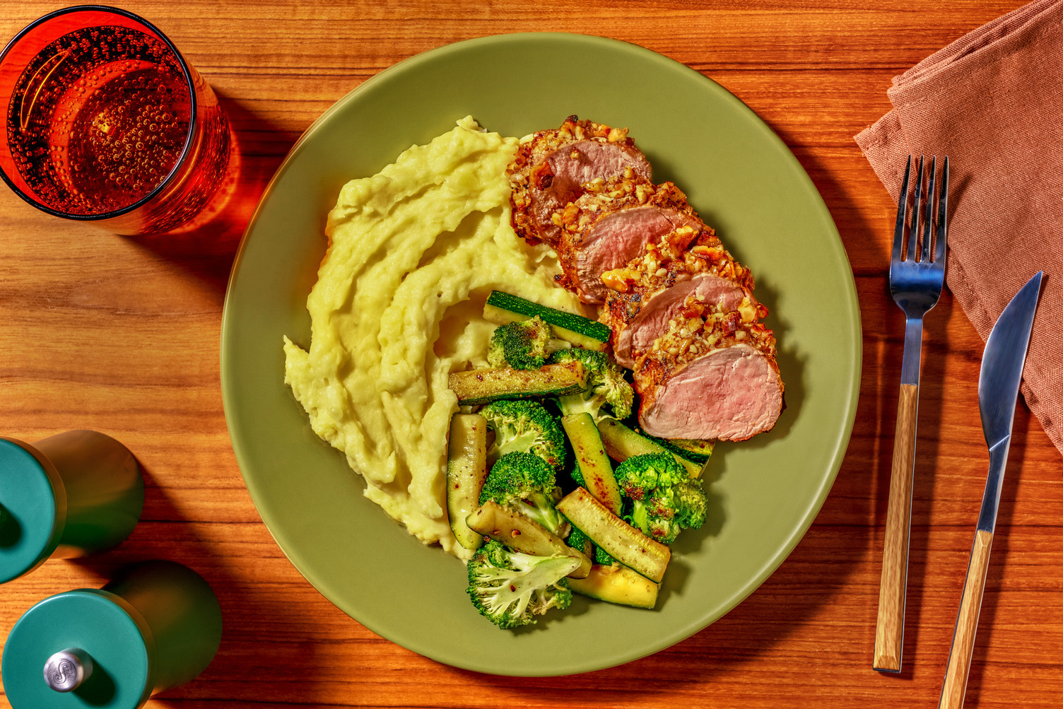 Premium Pork Fillet & Dijon-Walnut Crumb