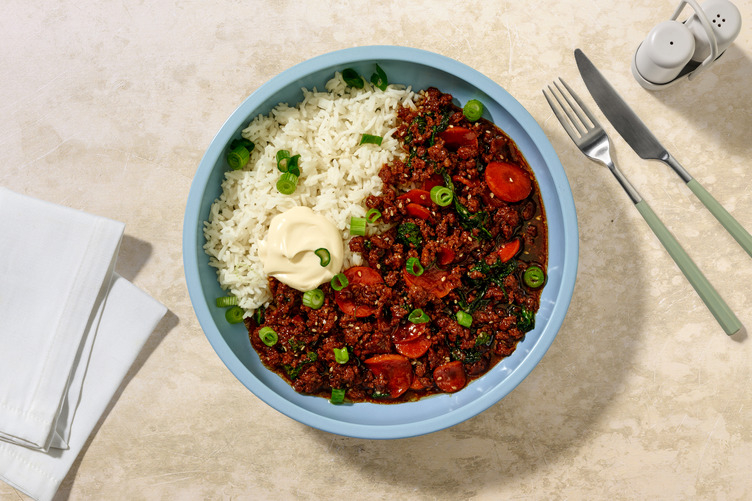 Saucy Korean Pork & Veggie Stir-Fry