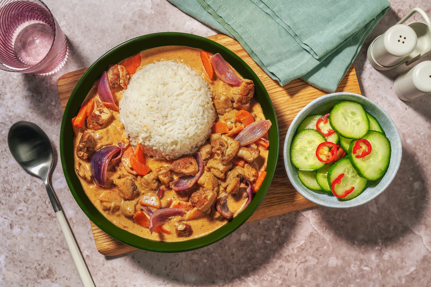 Fragrant Double Chicken Rendang & Jasmine Rice 