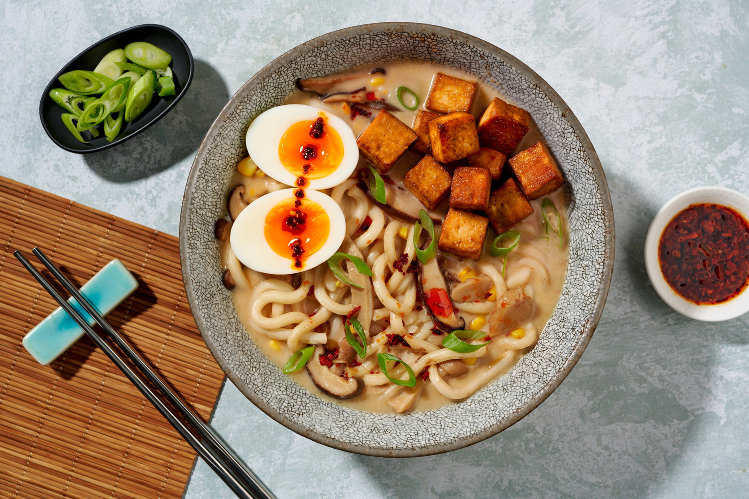 Golden Beef & Mushroom Udon Ramen