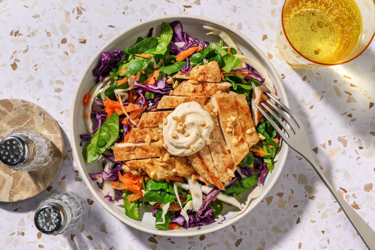 Mumbai Honey Beef Strips & Zingy Slaw