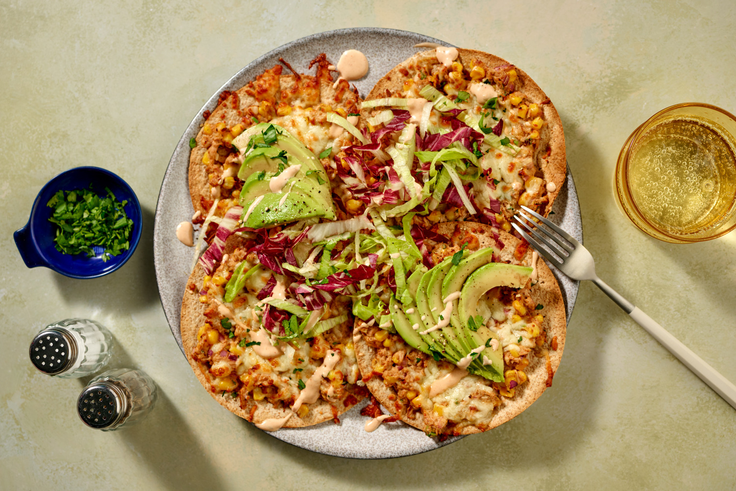 Focus sport : Tostadas au thon & fromage fondant