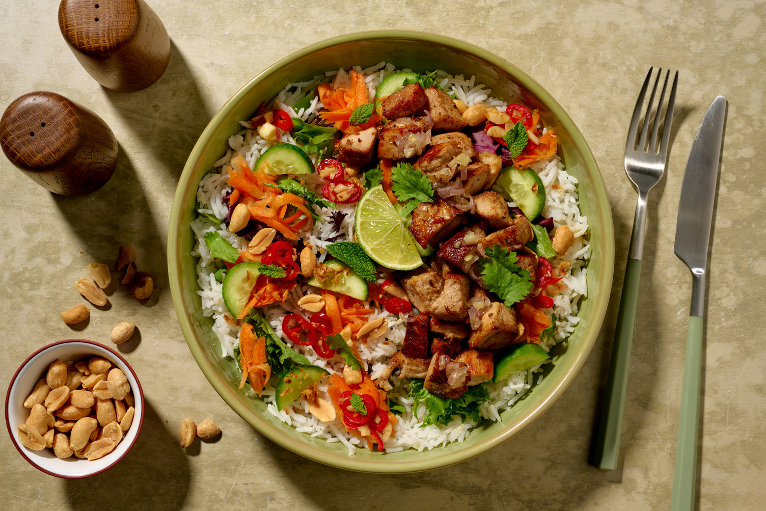 Focus sport : Porc grillé façon Thịt Nướng & riz