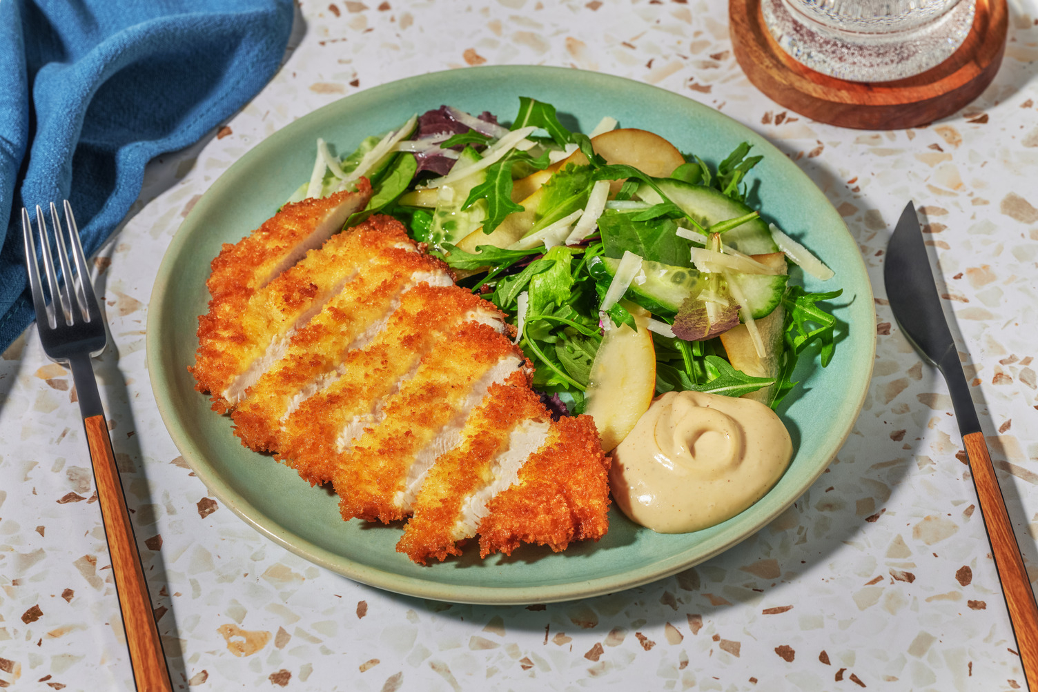 Homestyle Crumbed Basa & Mustard Mayo