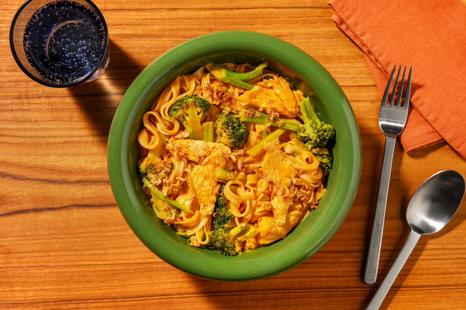 Express Thai Chicken & Rice Noodle Stir-Fry