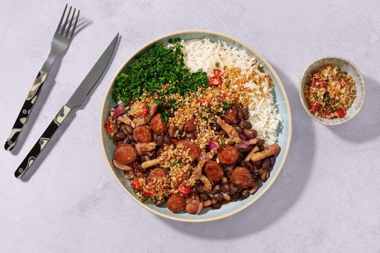 Vi's Brazilian Bacon, Chorizo & Bean Feijoada