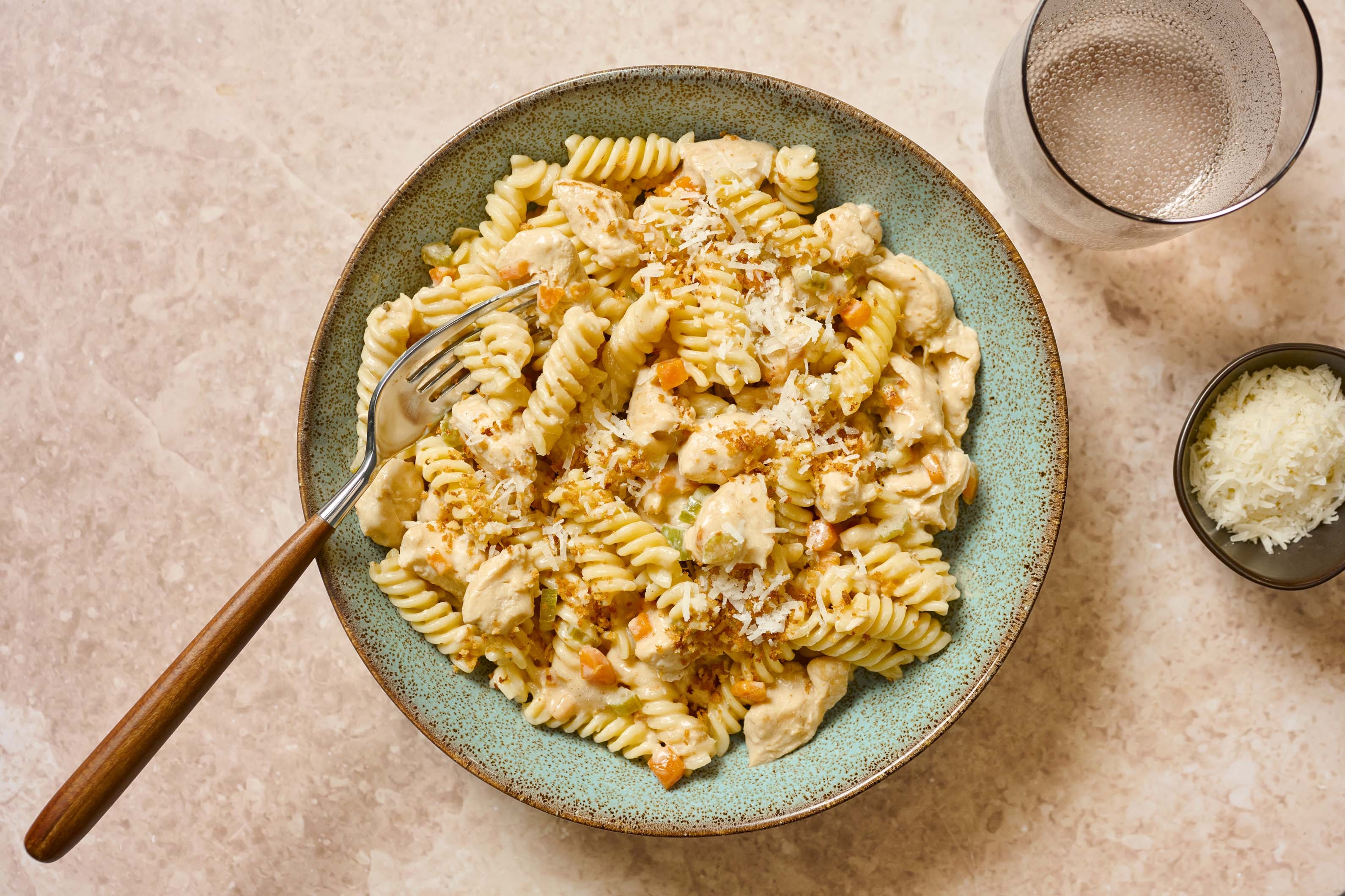 Creamy Chicken Fusilli
