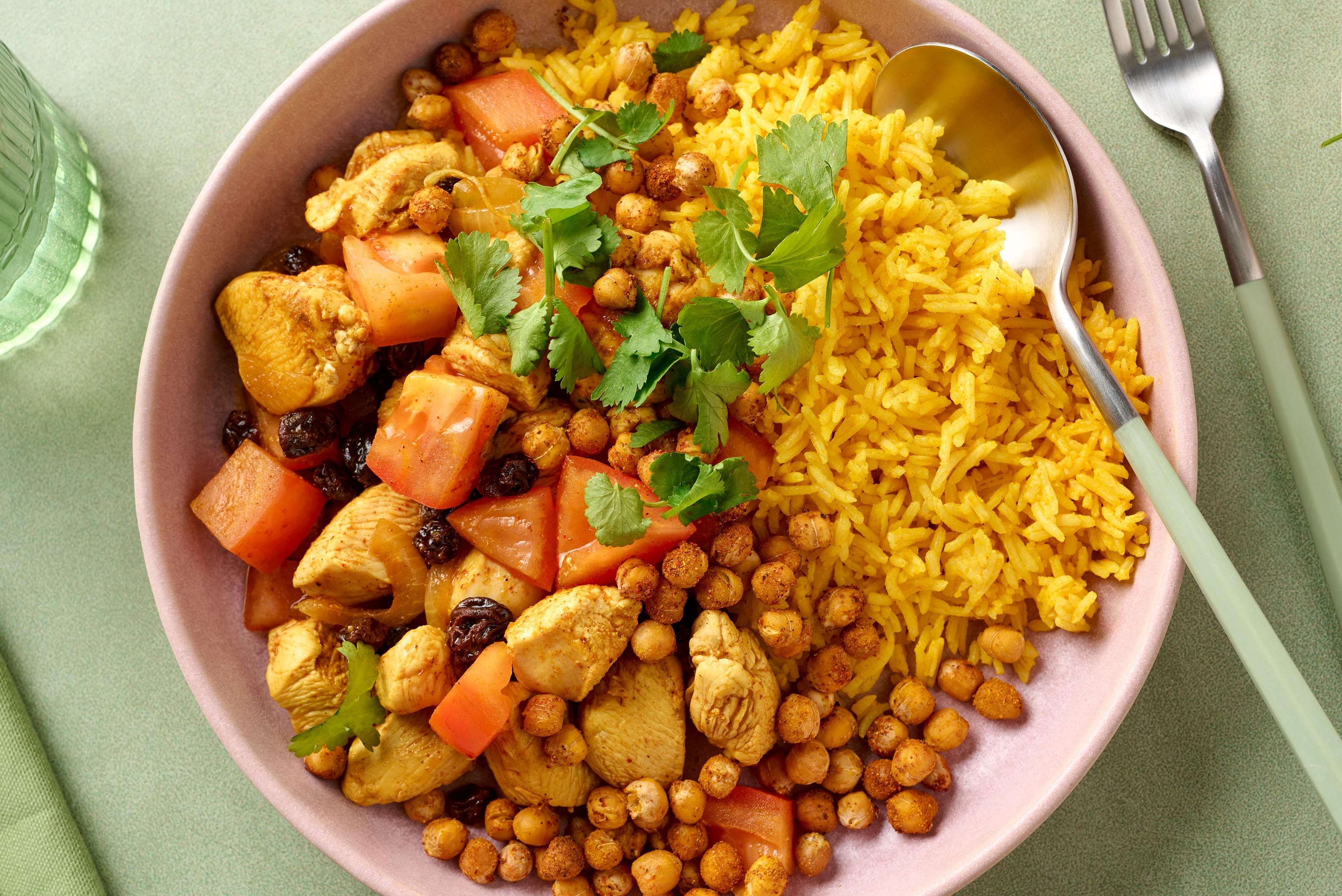 Choix du nutritionniste : Biryani de poulet indien