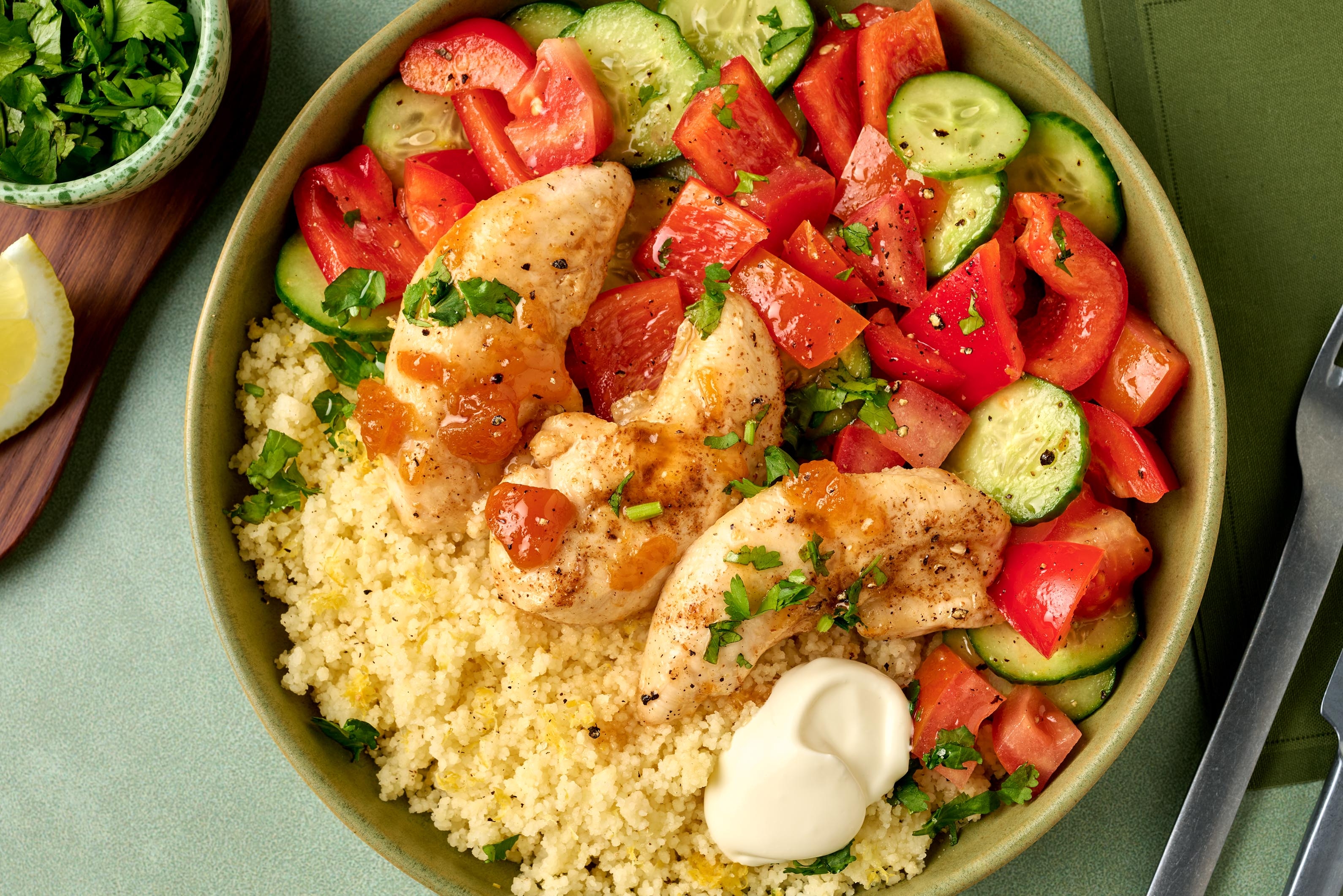 Choix du nutritionniste : Filets de poitrines de poulet à l'abricot à la marocaine