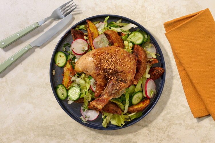 Pintade & salade à la scandinave