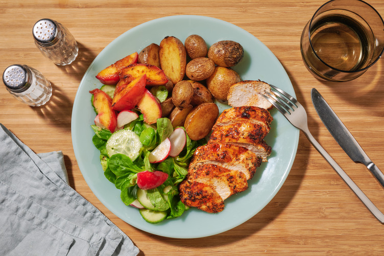 Kipfilet met nectarine