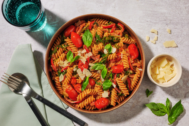 Fusilli complets aux épinards et Parmigiano Reggiano