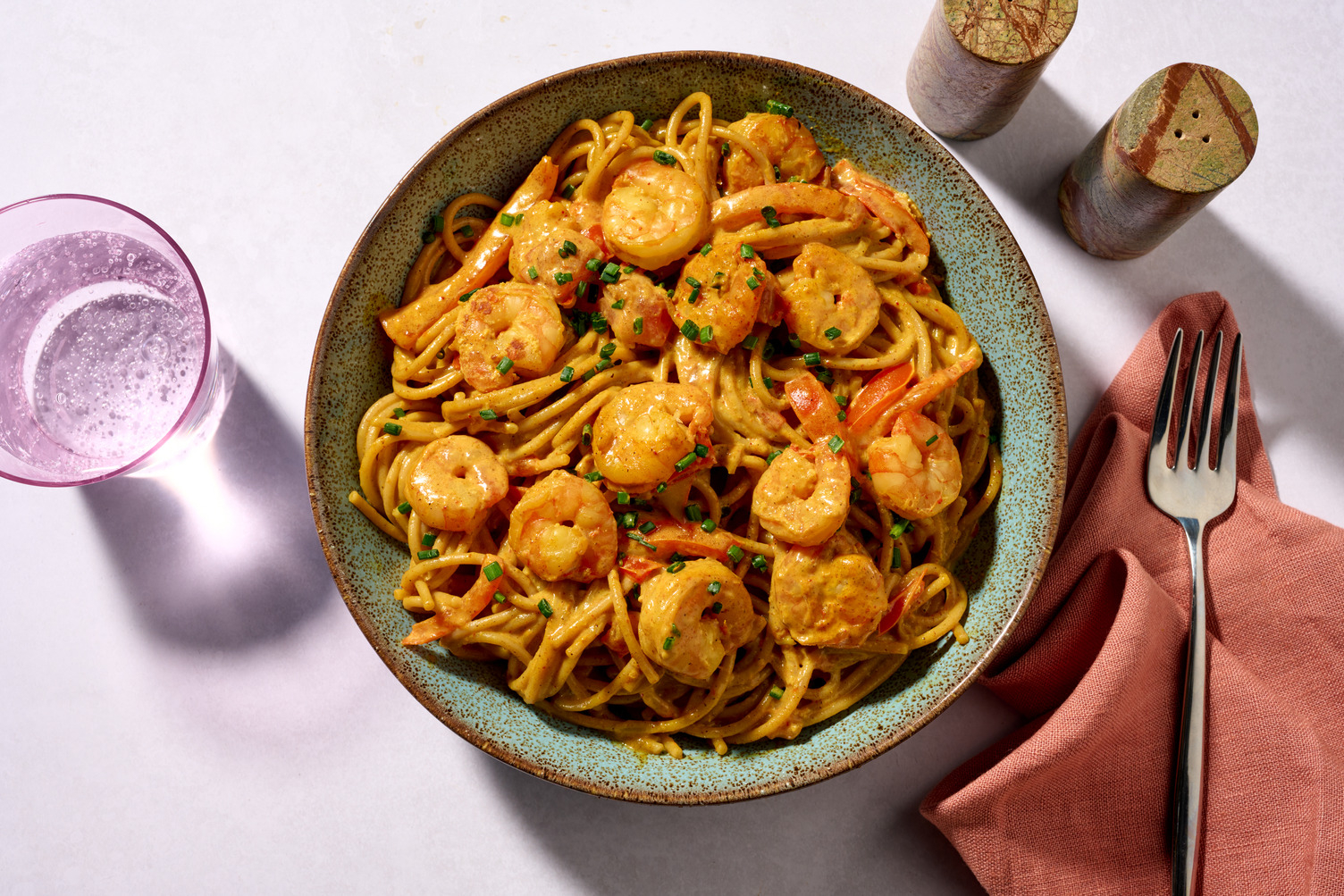 Comme chez Mamie : Scampi à la diable