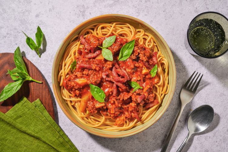 Focus sport : Spaghetti complets à la bolognaise portion XL