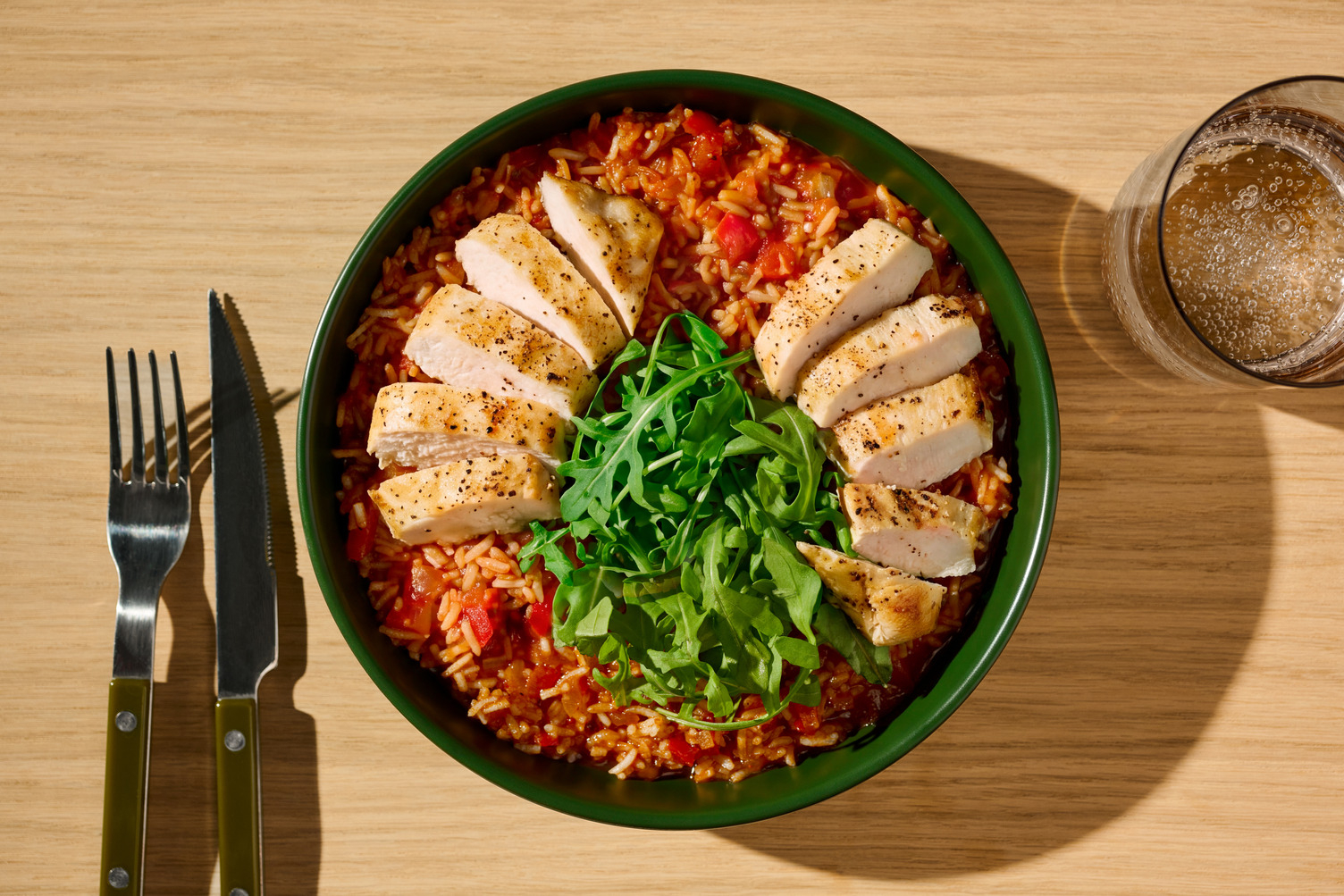 Jollof Inspired Rice and Chicken Breast